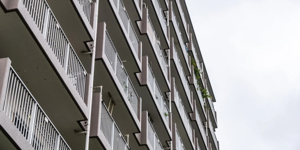 賃貸マンション・アパートのベランダと外壁